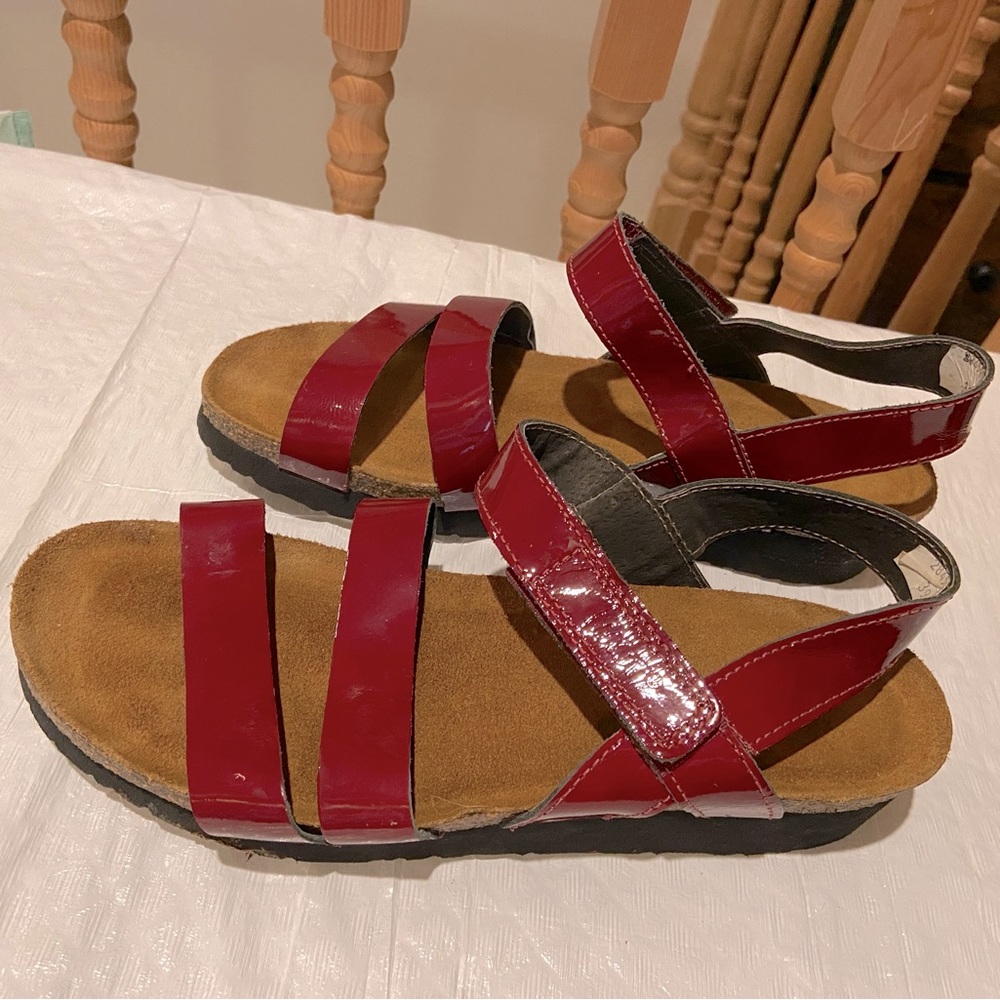 Naot Women’s Red Sandals